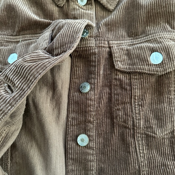Forever 21 NWT Cropped Corduroy Jacket (L) - Picture 9 of 14